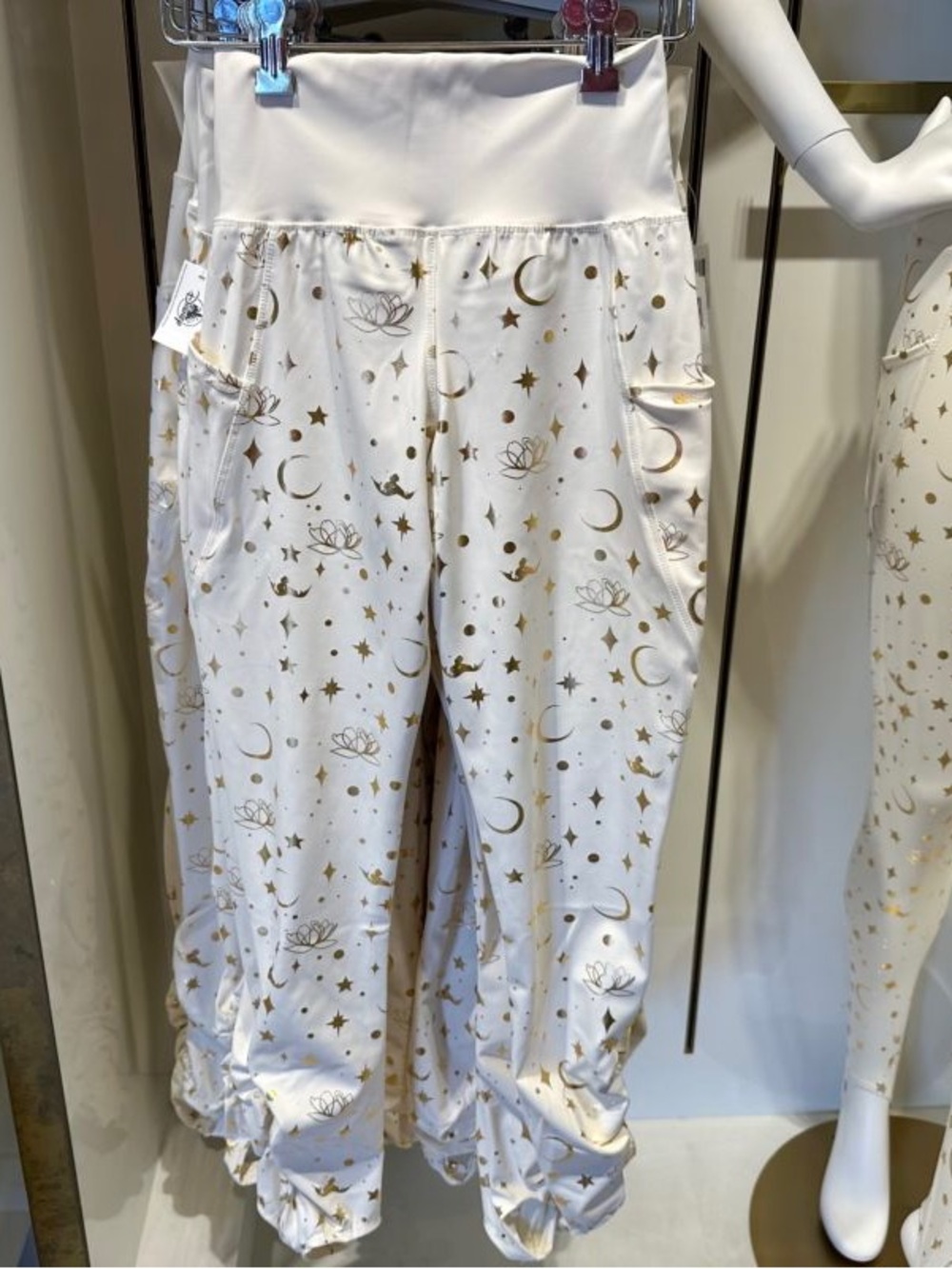 Disney‎ Princess Jasmine Aladdin Stirrup Active Leggings